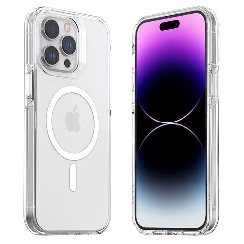 아라리 투명 맥세이프 범퍼 휴대폰 케이스 듀플 M