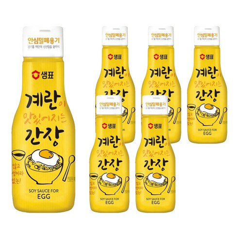 샘표 계란이 맛있어지는 간장, 6개, 200ml