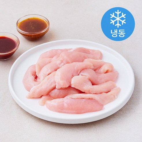 마니커 IQF 닭안심 1kg + 소스 100g x 2종 세트 (냉동), 1세트