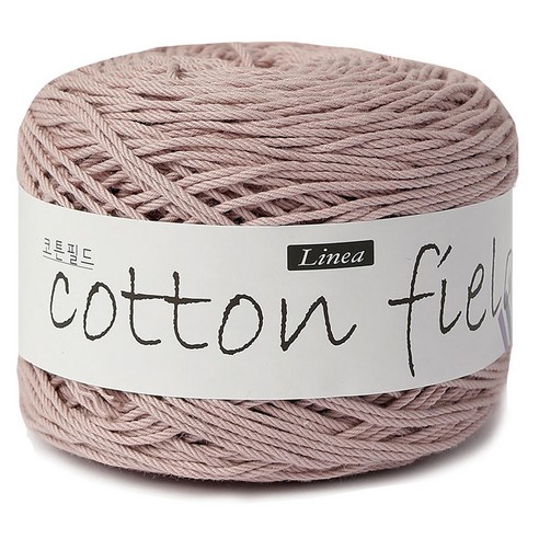 리네아 코튼 필드 뜨개실 80g, 316 인디핑크, 1개