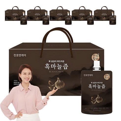 하루활력 흑마늘즙, 70ml, 180개
