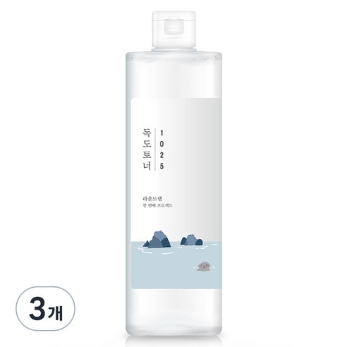 라운드랩 독도 토너, 500ml, 3개 클린/비건뷰티