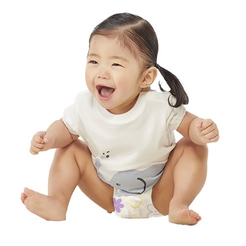 아기의 편안함과 쾌적함을 위한 최고의 선택, 하기스 NEW 보송보송 밴드형 기저귀