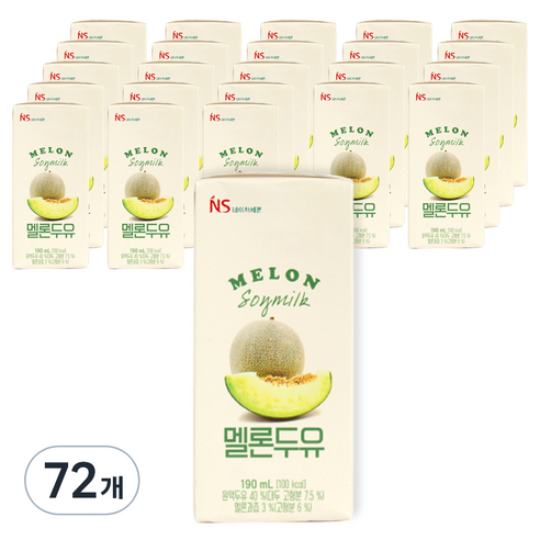 네이처세븐 멜론두유, 190ml, 72개
