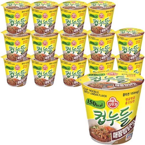 오뚜기 컵누들 매콤찜닭맛 45.5g
