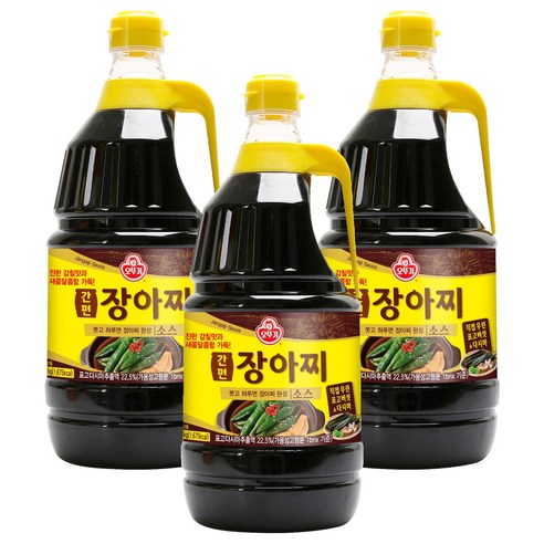 오뚜기 간편 장아찌 소스, 2kg, 3개