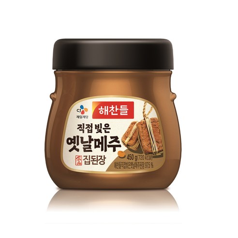 해찬들 100% 옛날 메주 집된장, 450g, 1개
