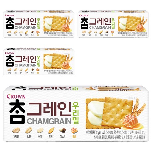 크라운 참그레인 우리밀 과자