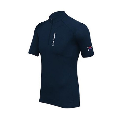 남성을 위한 기능성과 스타일을 겸비한 마운티스트 태극기 집업 티셔츠