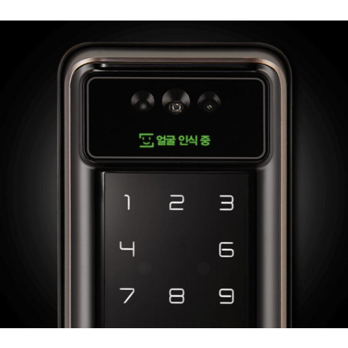 솔리티 웰콤 얼굴인식 푸시풀 디지털 도어락 WSP-2900A + 블루투스 모듈 + 스마트 브릿지 + 카드키 2p 세트