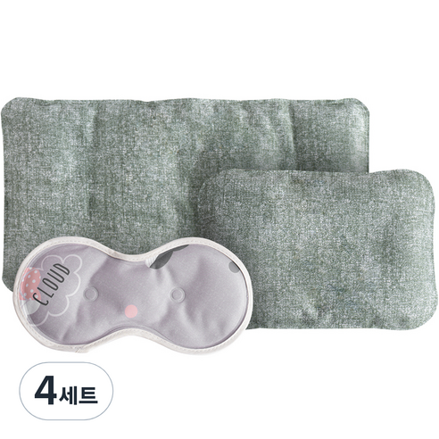 휴비딕 황토 냉온찜질팩 3종, 4세트