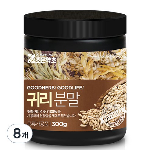 조은약초 귀리분말, 300g, 8개