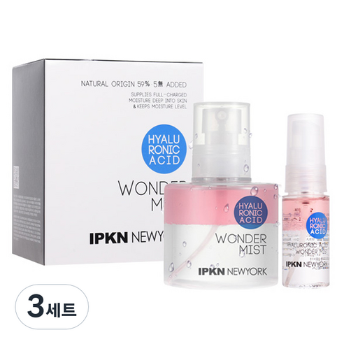 입큰 히알루론산 원더 미스트 170ml + 휴대용기 50ml, 1세트