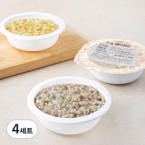루솔 7~9개월 2단계 이유식 야채세트 (냉장), 540g, 4세트