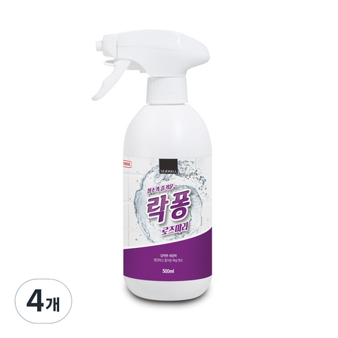 락퐁 로즈마리 욕실세정제, 500ml, 4개