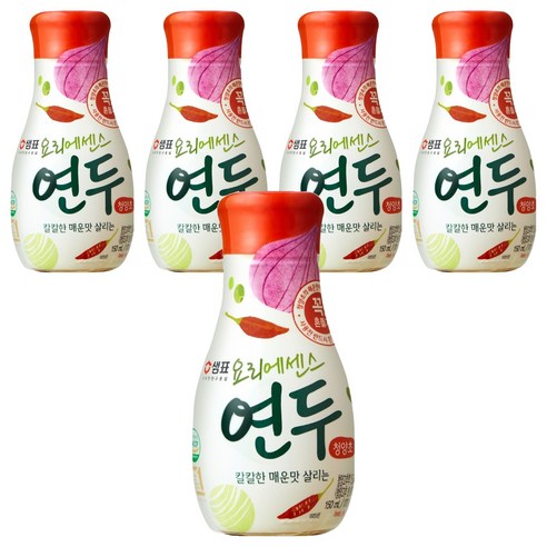 샘표 연두 청양초, 150ml, 5개