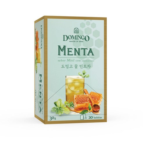 도밍고 꿀 민트차, 1.5g, 20개입, 1개