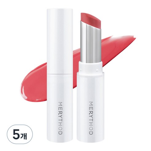 메리쏘드 콜라겐 멜팅 립밤, 06 뮤트피그, 5g, 5개