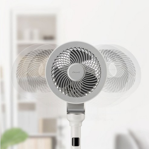 사각지대 없는 시원함, 신일 BLDC 에어 서큘레이터 SIF-7CIRU로 무더위 탈출!