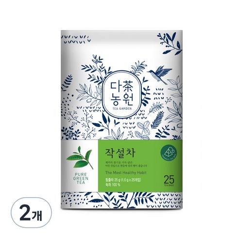 다농원 작설차, 1g, 25개입, 2개