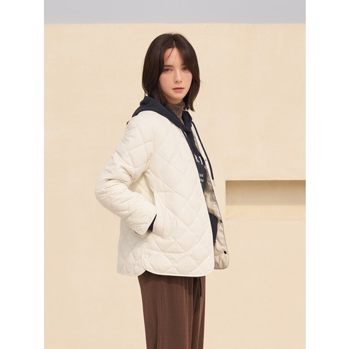 ELLE PARIS의 세련되고 따뜻하며 기능적인 여성용 경량 패딩 점퍼