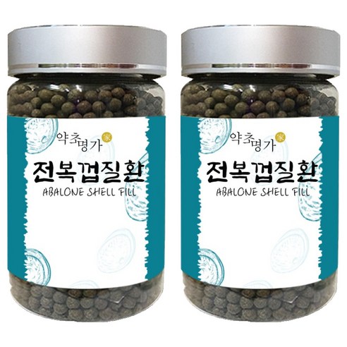 약초명가 전복껍질환(석결명), 2개, 250g