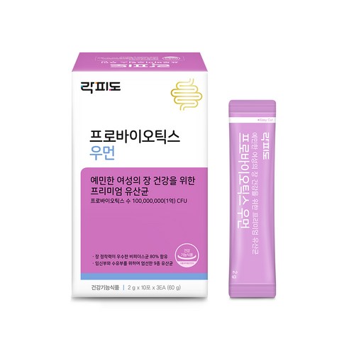 락피도 프로바이오틱스 우먼, 60g, 1개
