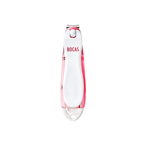 보카스 파일 삽입형 회전 손톱깎이 NC-3020F, 레드, 1개