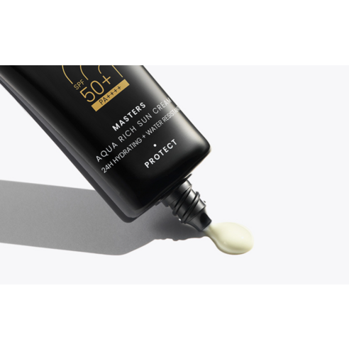 AHC 마스터즈 아쿠아 리치 선크림 SPF50+ PA++++, 30ml, 2개