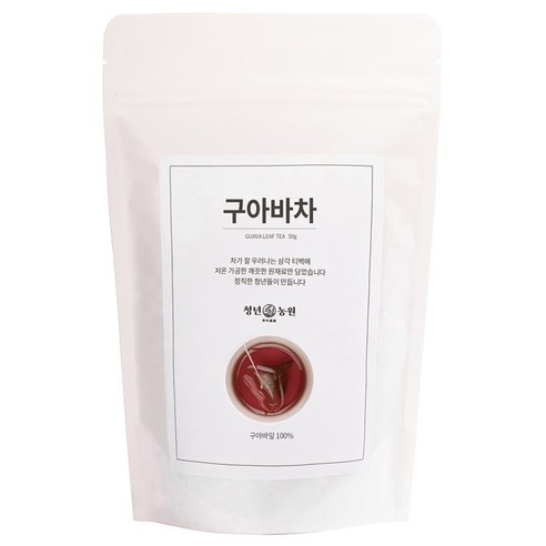 청년농원 저온가공 구아바차 삼각티백, 1g, 50개입, 1개