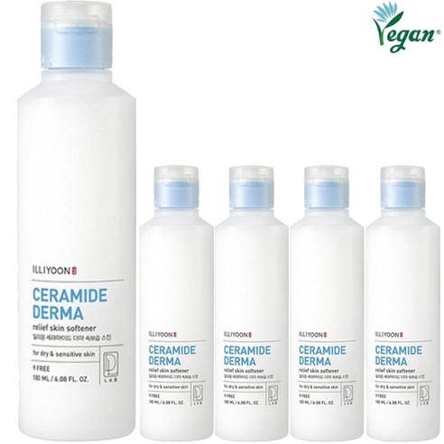 일리윤 세라마이드 더마 보습 스킨, 180ml, 5개