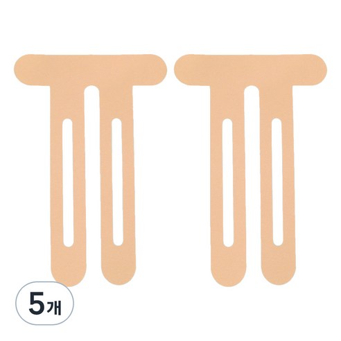 골드팡 고탄력 스포츠 테이프 무릎보호대 Skin line, 5개, 2개입