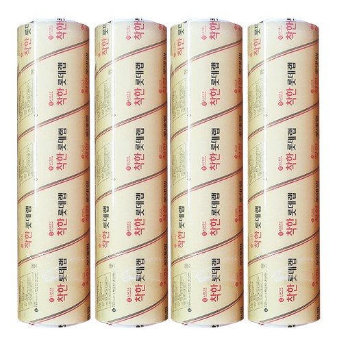 롯데 착한롯데랩 업소용랩, 500m, 4개