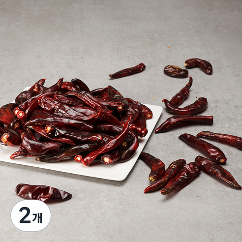태양빛 건고추, 100g, 2개