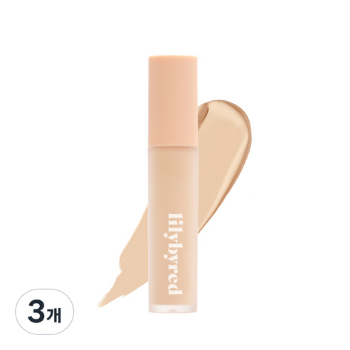 릴리바이레드 마그넷 핏 리퀴드 컨실러 8g, 21 누드핏, 3개