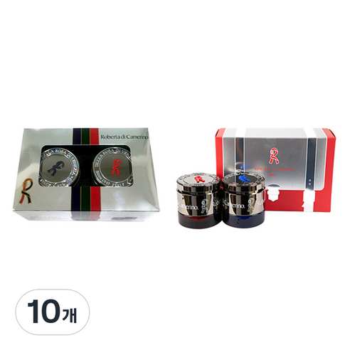 로베르타디까메리노 액상방향제 레드 + 블루 본품 세트 패키지 랜덤 발송, 60ml, 10개