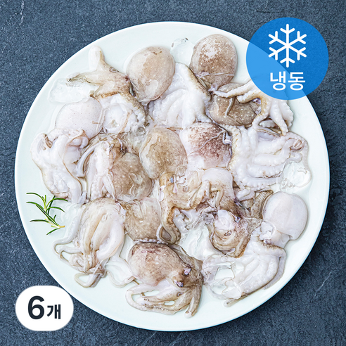 씨픽 손질 주꾸미 (냉동), 200g(10마리), 6개