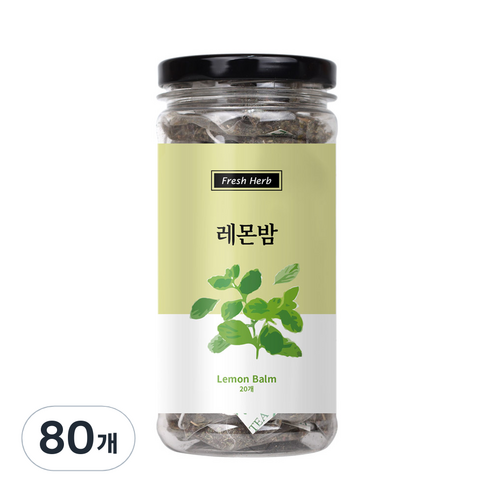 신선약초 레몬밤차 삼각티백, 1.5g, 80개