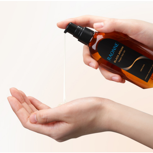 푸석한 머릿결, 라온느 블랙 아르간 헤어오일로 되찾은 윤기와 찰랑임!