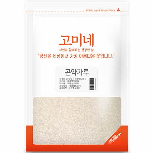 고미네 곤약 가루, 500g, 1개