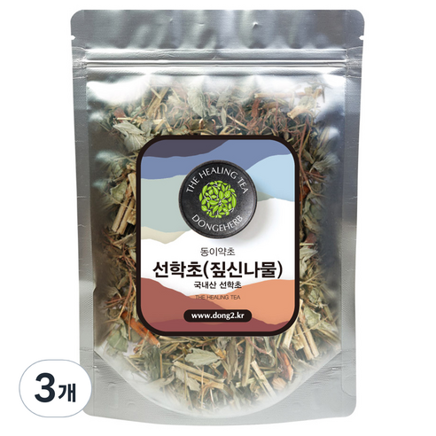 동이약초 국내산 선학초 짚신나물, 150g, 3개