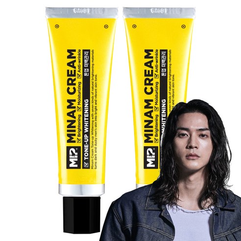 미프 미남 톤업 화이트닝 크림 50ml, 2개