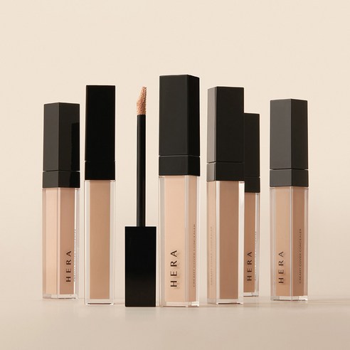 얇고 촉촉하게 밀착, 다크서클과 잡티를 감쪽같이 커버하는 헤라 크리미 커버 컨실러!