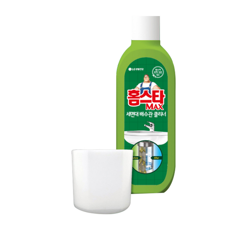 홈스타 맥스, 막힘 없는 상쾌함을 선사하는 강력한 세면대 배수관 클리너!