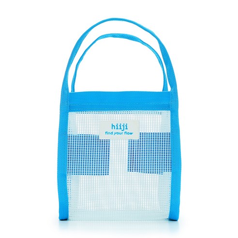 히지 샤워박스 1L, 화이트 + 블루