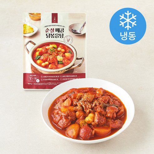 [로켓프레시] 고른 순살 매콤 닭볶음탕 (냉동)