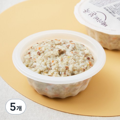 베이비본죽 한우 사골 야채 진밥 완료기, 200g, 5개