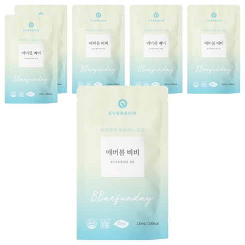 에버봄 비비 애프터, 120ml, 6개