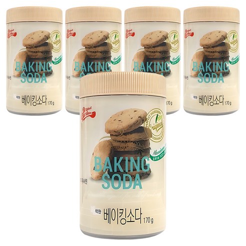 브레드가든 베이킹소다, 170g, 5개