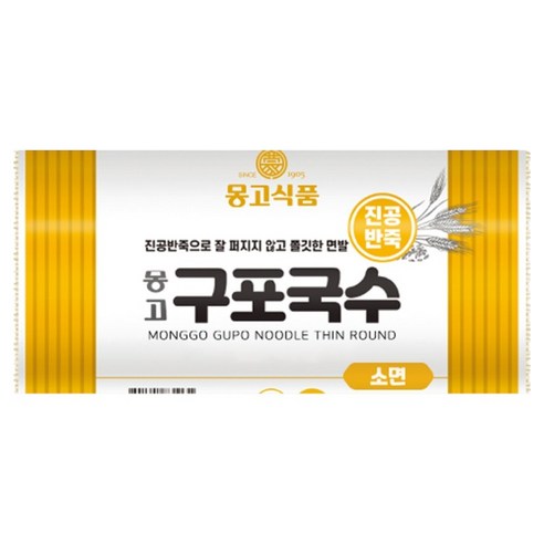 몽고식품 구포국수 소면, 1.4kg, 1개